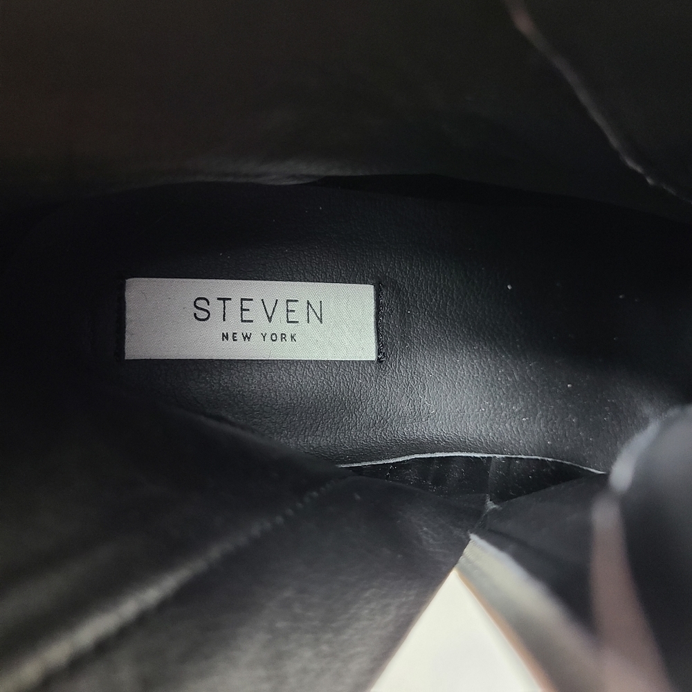 NWOT STEVEN New York harmon snakeskin ankle bootie - Picture 7 of 14